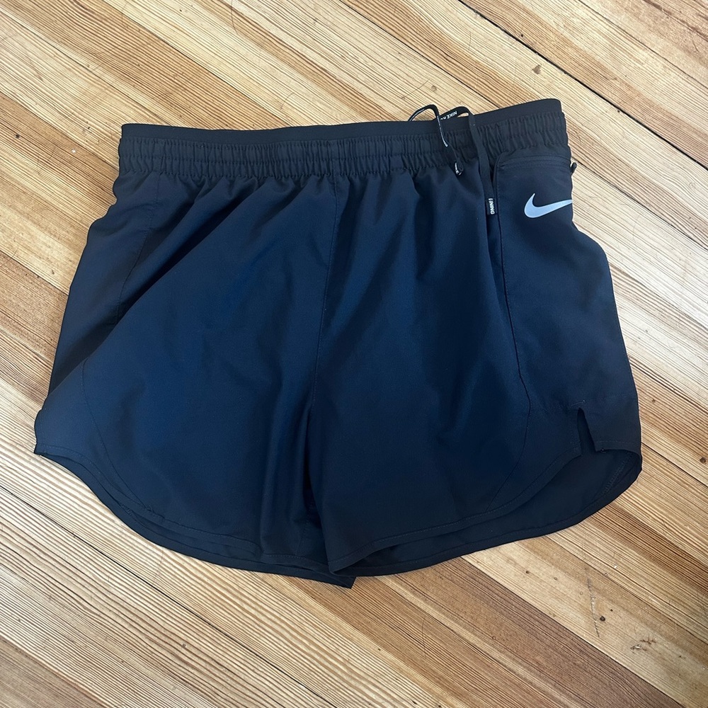 Nike, 5” women’s running shorts, lined, size medium